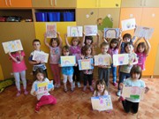 Práce dětí z MŠ Vlkava